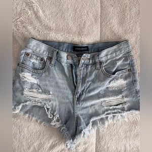 Aeropostale High Rise Shorty Short
